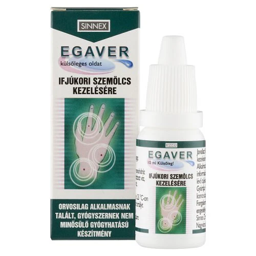 Egaverr szemölcs elleni ecsetelő 10ml - Image 2