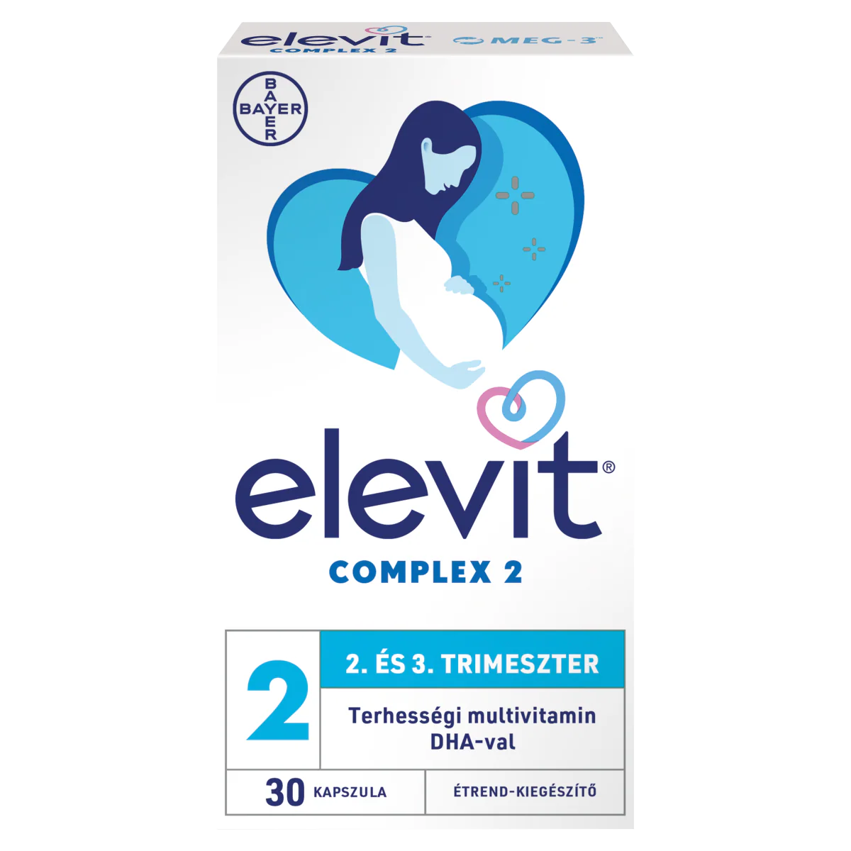 Elevit Complex 2 terhességi multivitamin lágyzselatin kapszula 30 db - Image 3