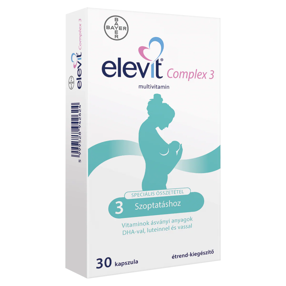 Elevit Complex 3 multivitamin lágyzselatin kapszula, 30 db - Image 2