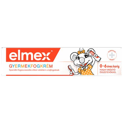 Elmex Kids gyermekfogkrém 6 éves korig 50ml