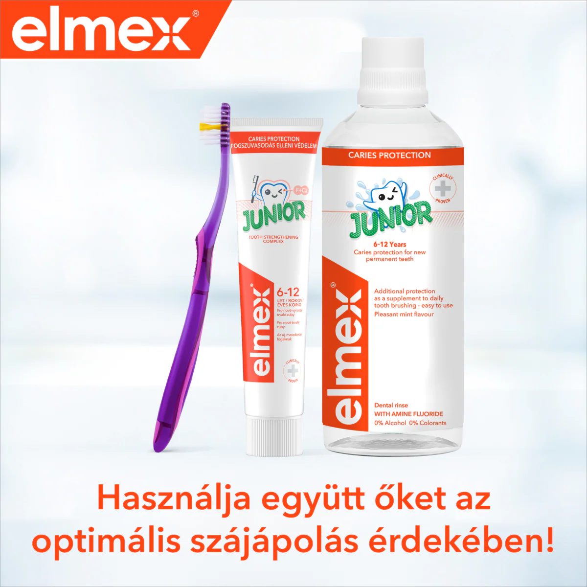 Elmex Kids gyermekfogkrém 6 éves korig 50ml - Image 12