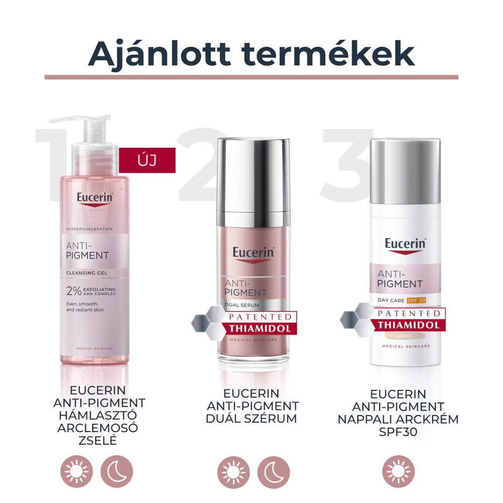Eucerin Anti-Pigment színezett nappali arckrém light SPF30 50ml - Image 7