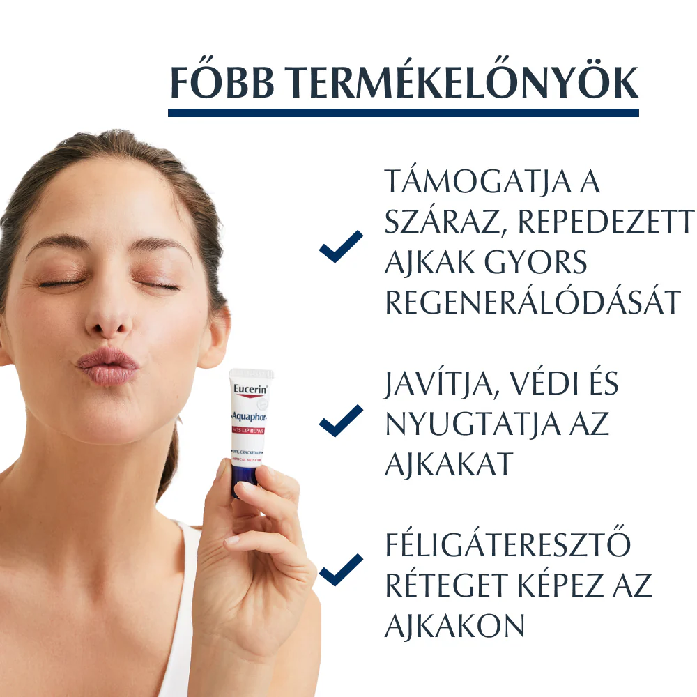 Eucerin Aquaphor SOS ajakbalzsam 10ml - Image 3