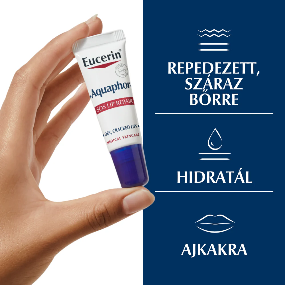 Eucerin Aquaphor SOS ajakbalzsam 10ml - Image 6