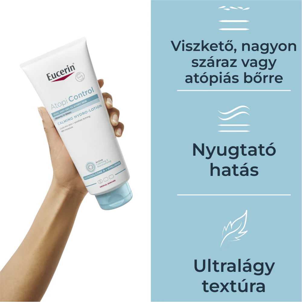 Eucerin AtopiControl Hydro testápoló 400ml - Image 5