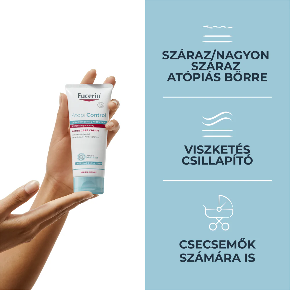 Eucerin AtopiControl SOS bőrnyugtató krém 100ml - Image 4