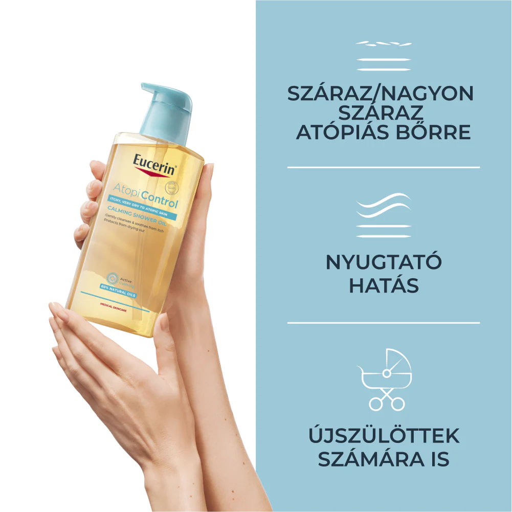 Eucerin AtopiControl Lipid-Olajtusfürdő 400ml - Image 8