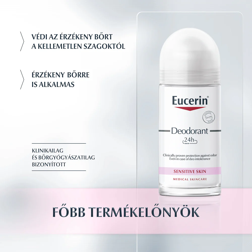Eucerin Golyós dezodor érzékeny bőrre 50ml - Image 2