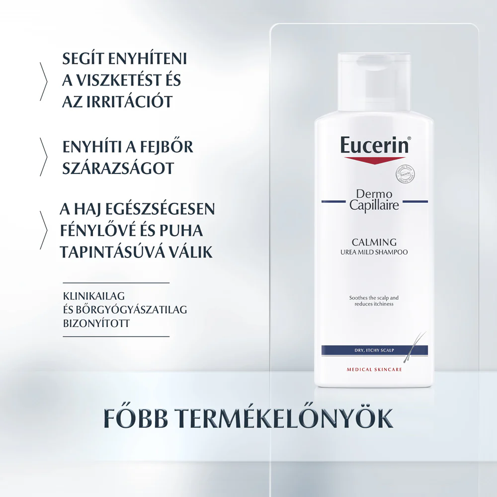 Eucerin DermoCapillaire 5% Urea sampon 250ml - Image 2
