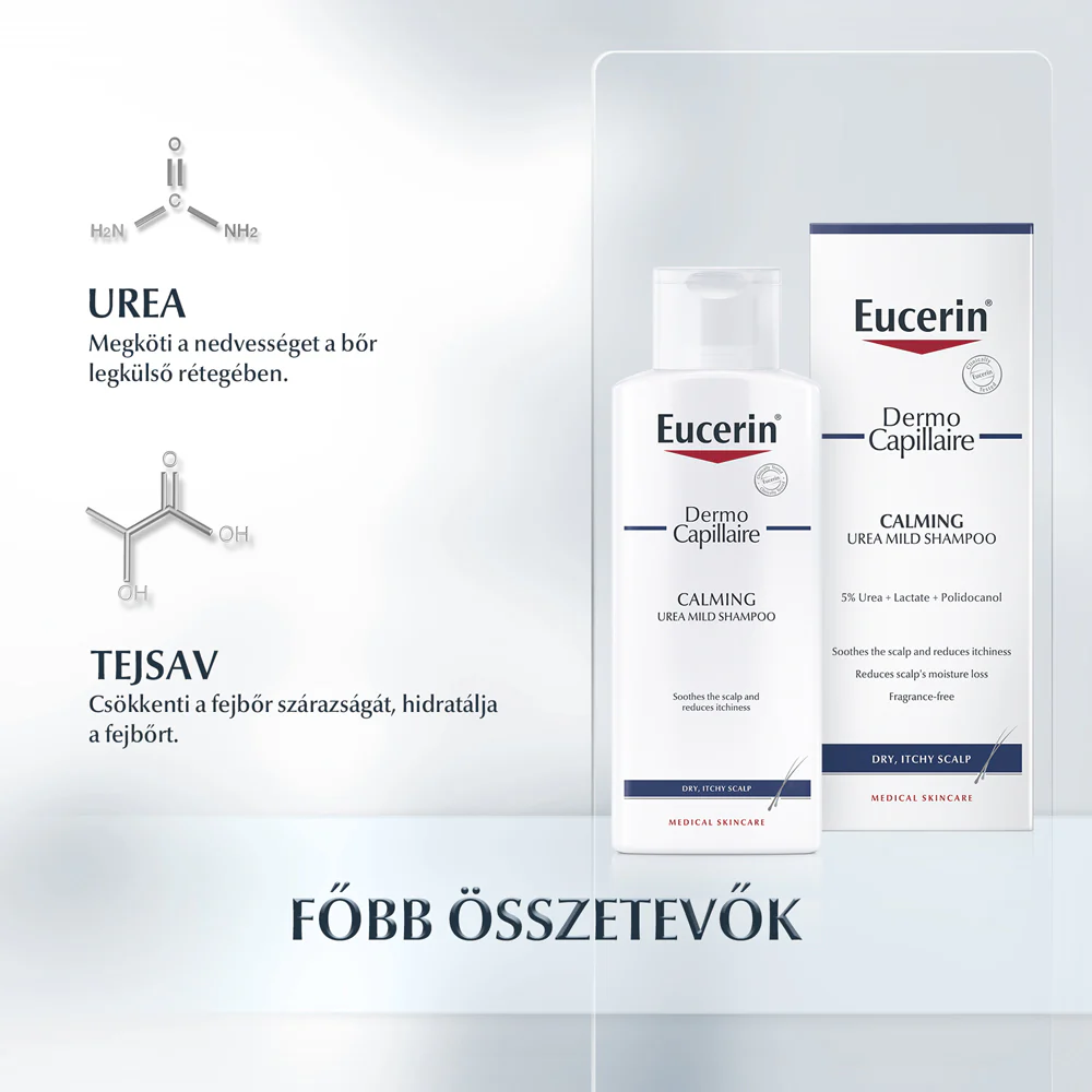 Eucerin DermoCapillaire 5% Urea sampon 250ml - Image 4