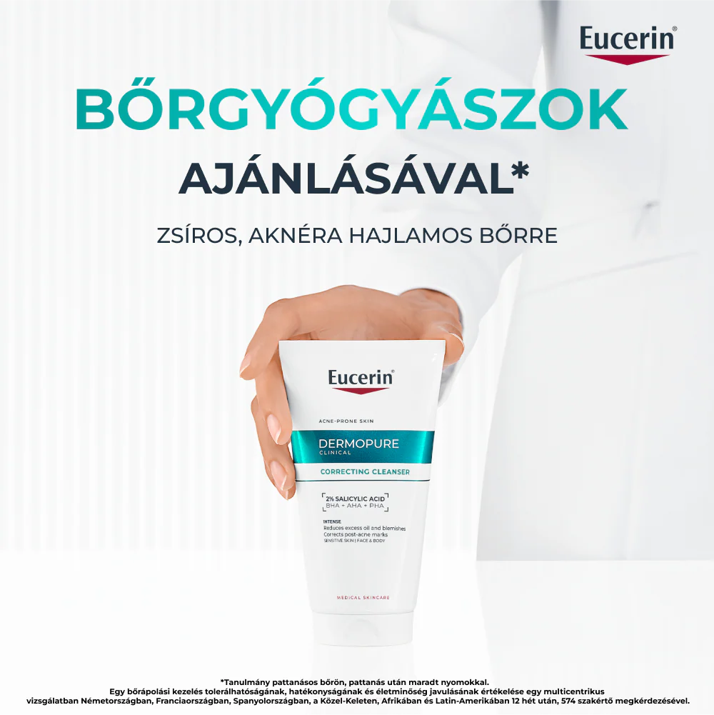 Eucerin DermoPure Clinical Correcting Cleanser - Mélytisztító gél 150 ml - Image 2