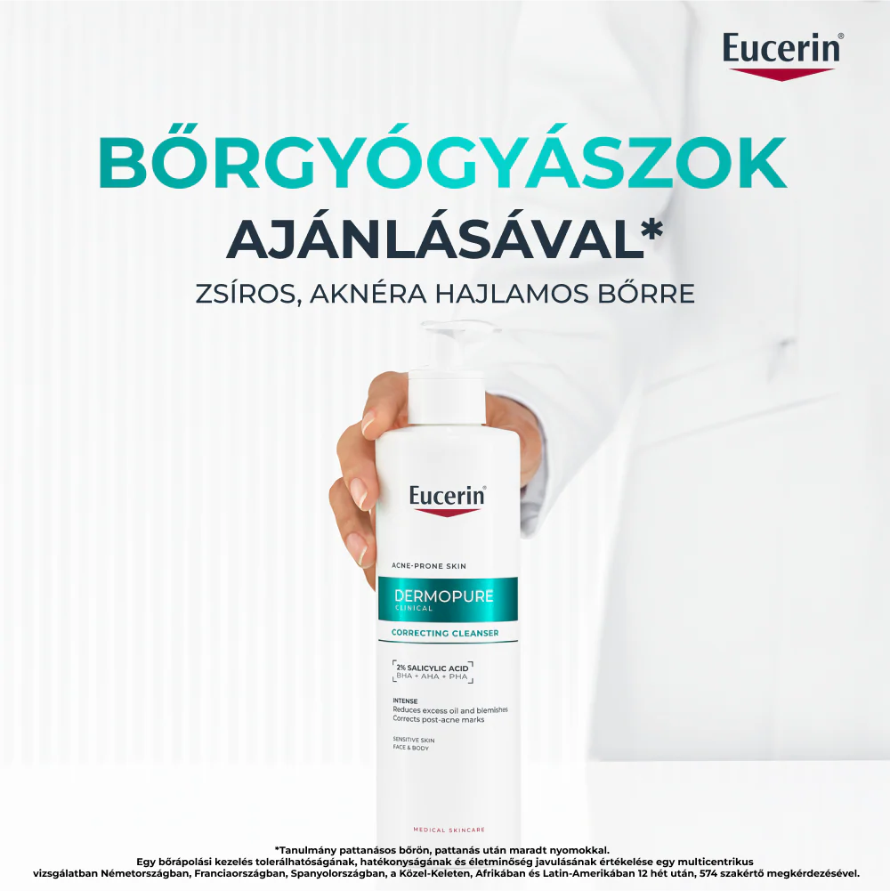 Eucerin DermoPure Clinical Correcting Cleanser - Mélytisztító gél 400ml - Image 2