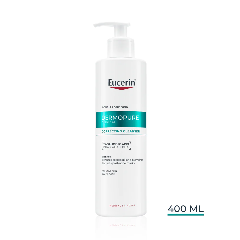 Eucerin DermoPure Clinical Correcting Cleanser - Mélytisztító gél 400ml - Image 5