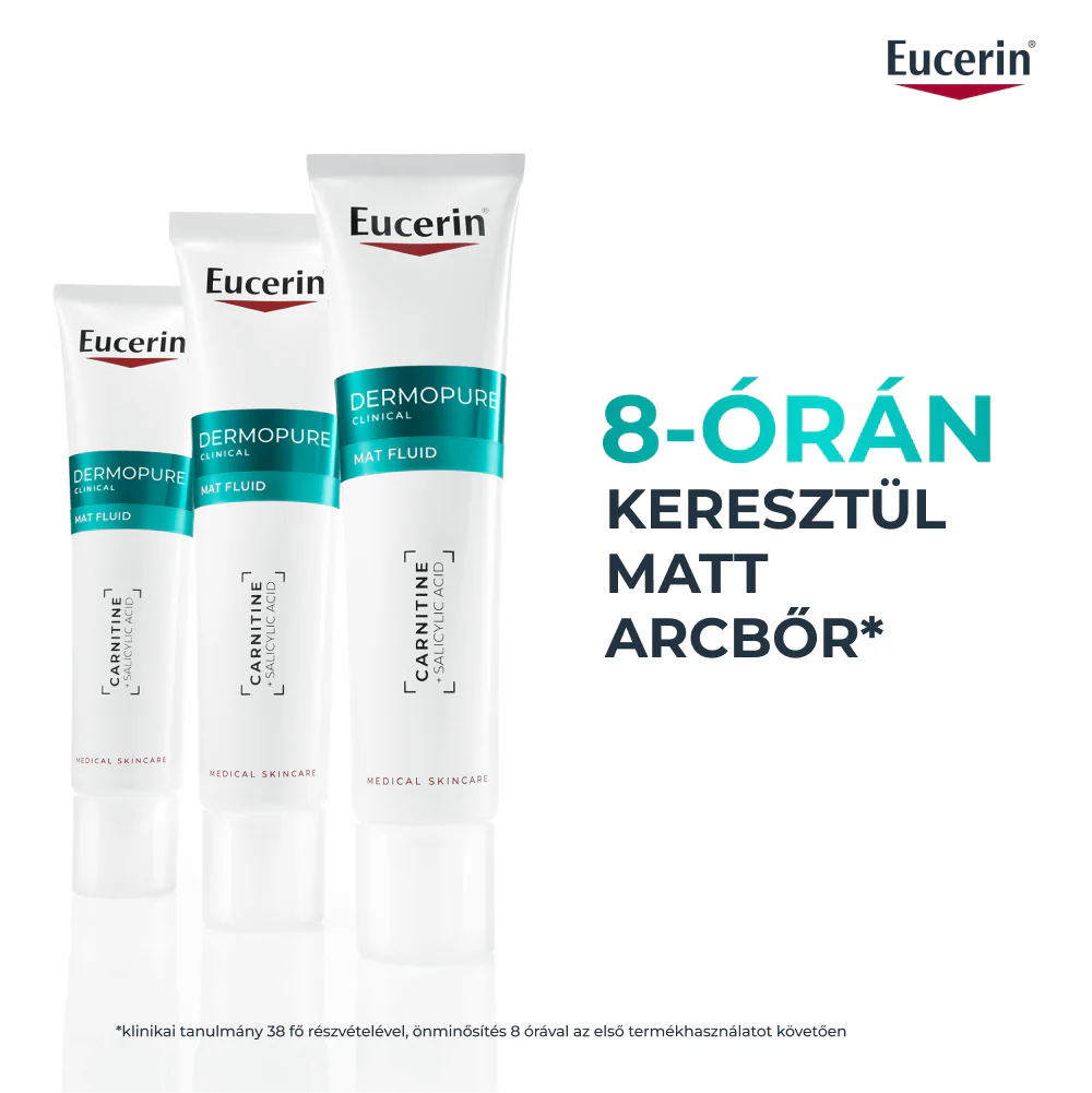 Eucerin DermoPure Clinical Mat Fluid - Mattító Fluid 40ml - Image 2