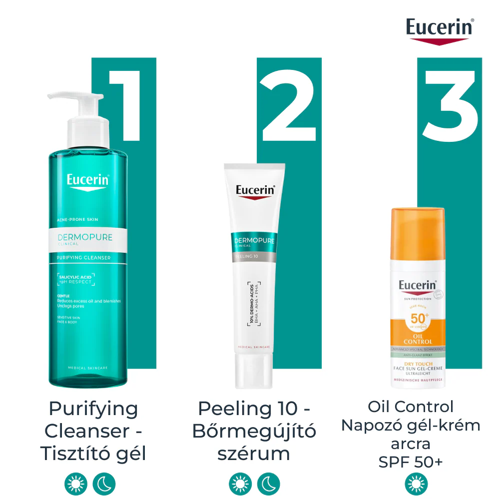 Eucerin DermoPure Clinical Peeling 10 - Bőrmegújító szérum 40ml - Image 8