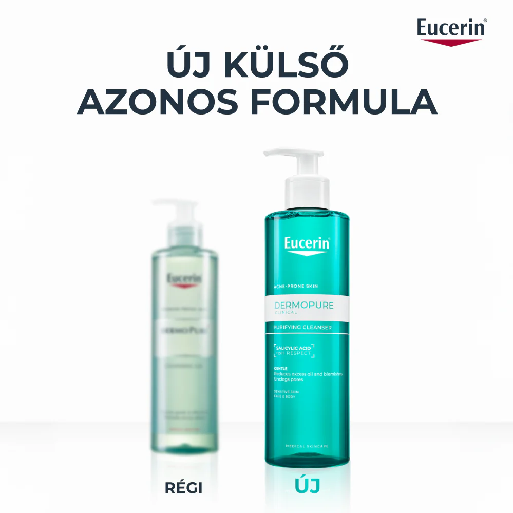 Eucerin DermoPure Clinical Purifying Cleanser - Tisztító gél 400ml - Image 8