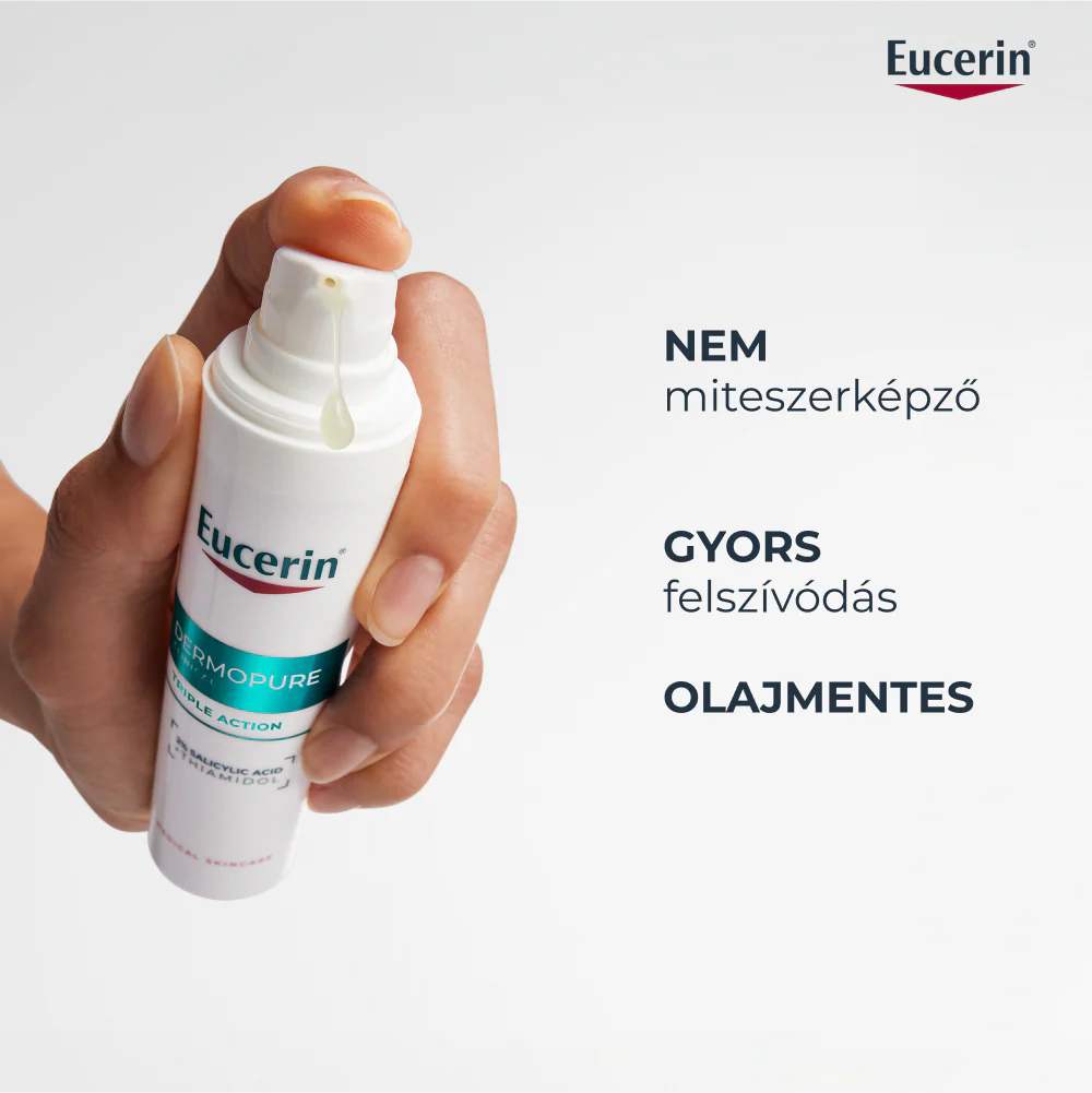 Eucerin DermoPure Clinical Triple Action - Korrektív Fluid 40ml - Image 9
