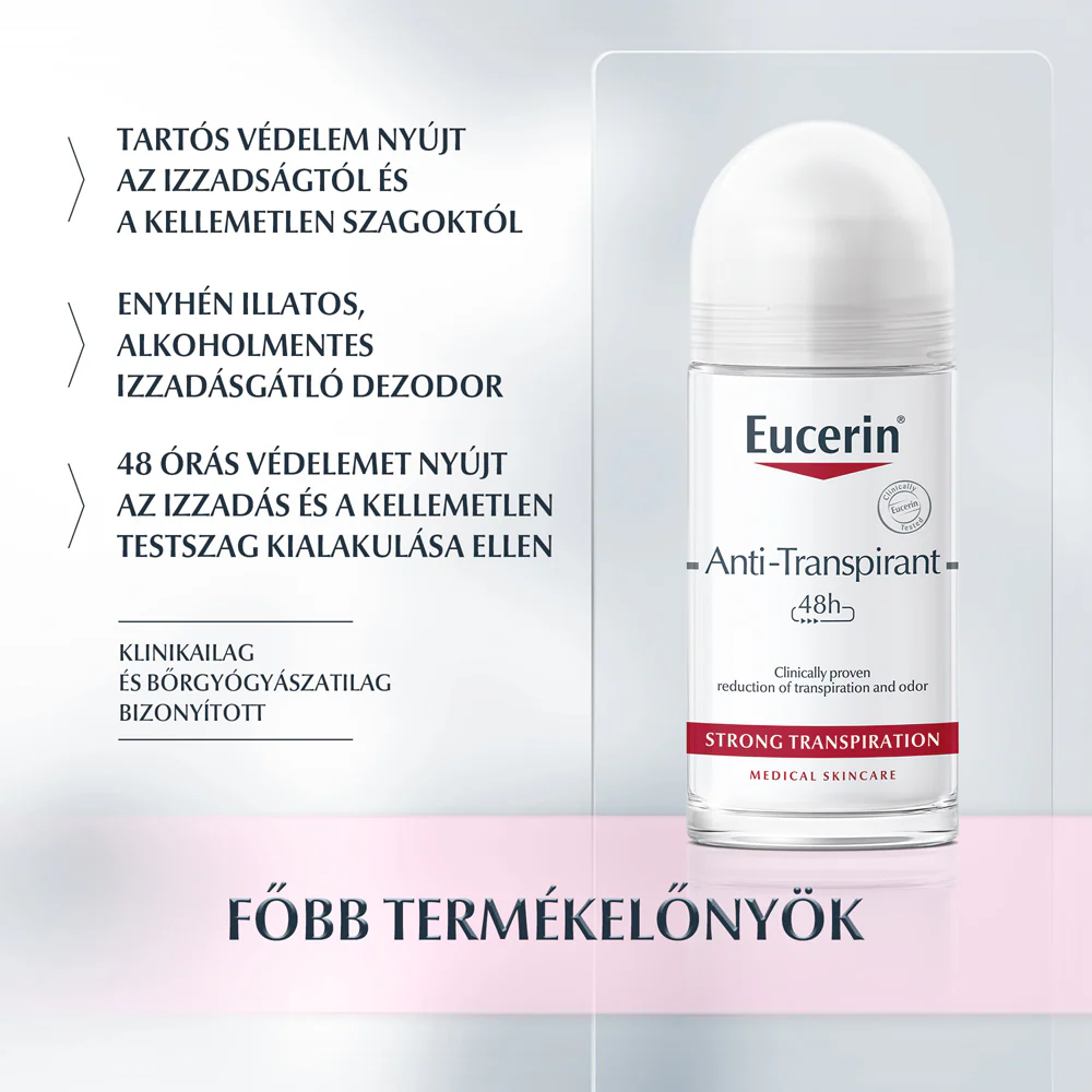 Eucerin Izzadásgátló golyós dezodor 48h 50ml - Image 2
