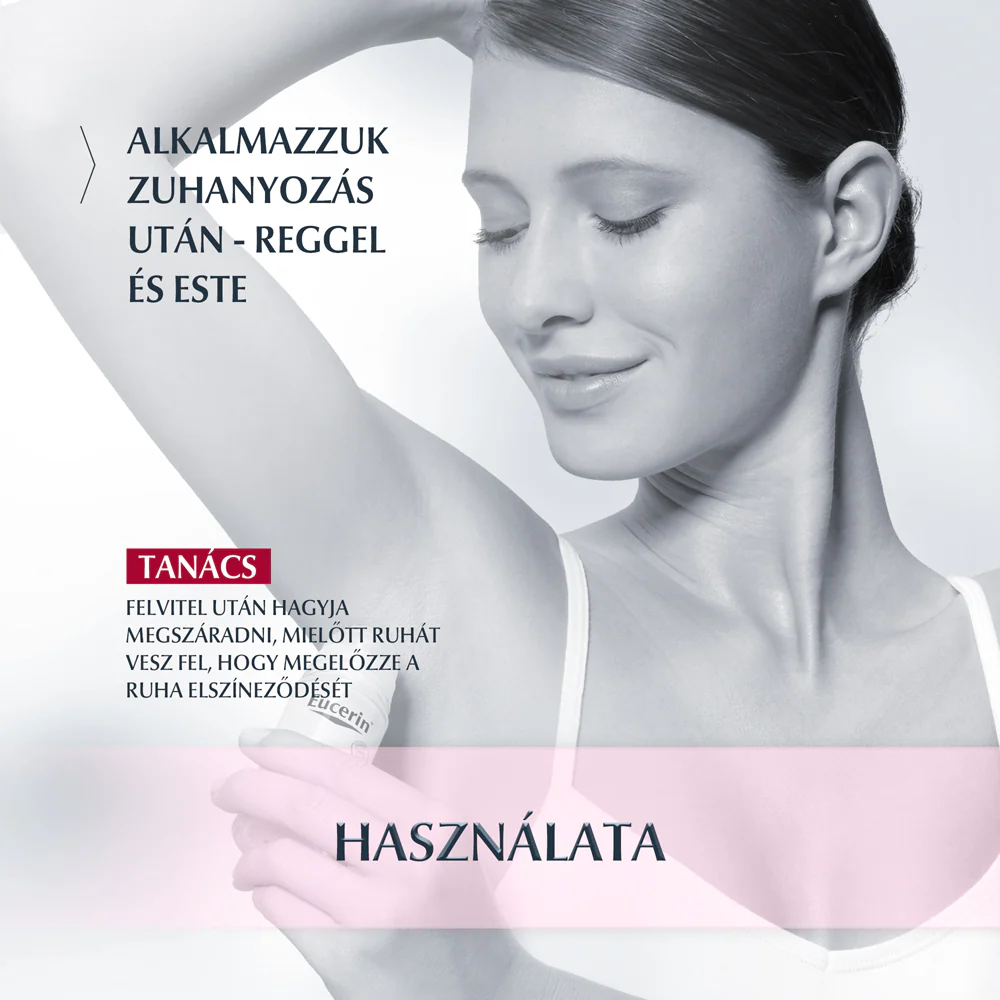Eucerin Izzadásgátló golyós dezodor 48h 50ml - Image 3