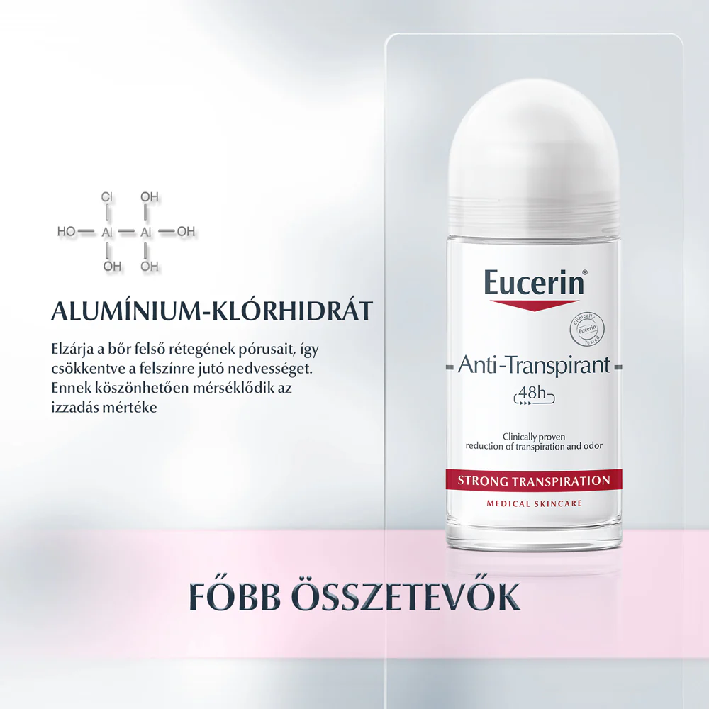 Eucerin Izzadásgátló golyós dezodor 48h 50ml - Image 4