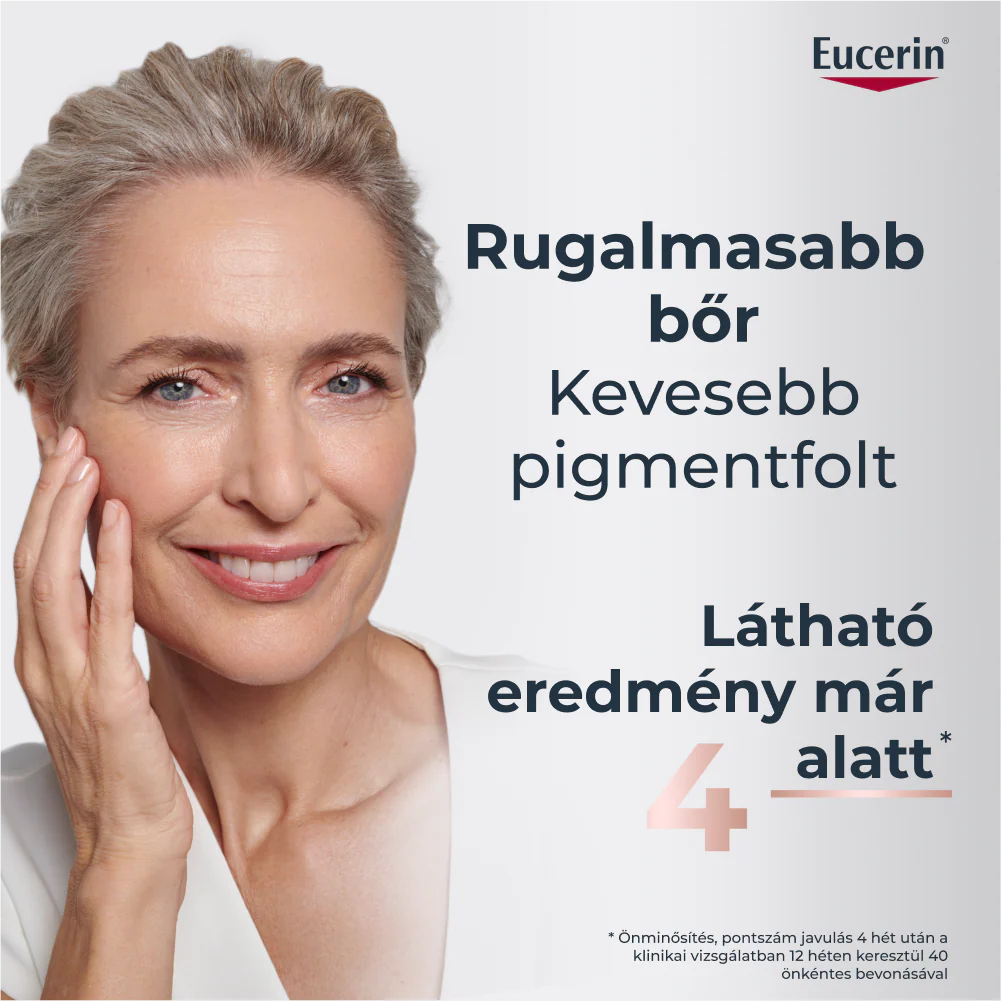Eucerin Hyaluron-Filler + Elasticity, Bőrtömörséget regeneráló nappali arckrém Rose SPF30 50ml - Image 11