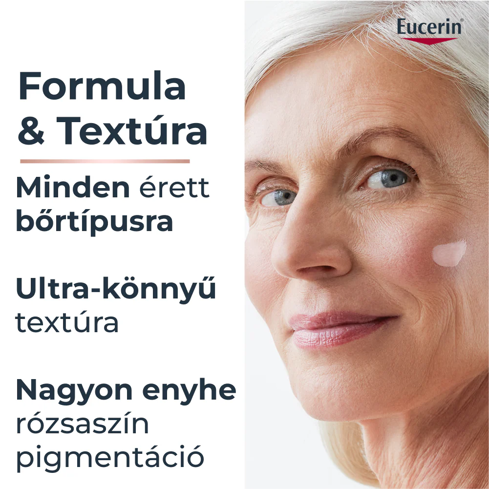 Eucerin Hyaluron-Filler + Elasticity, Bőrtömörséget regeneráló nappali arckrém Rose SPF30 50ml - Image 2
