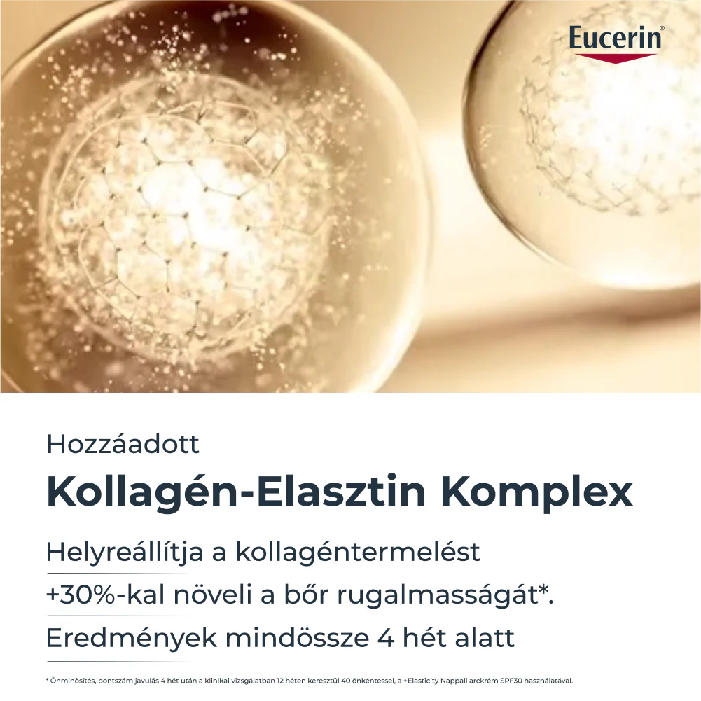 Eucerin Hyaluron-Filler + Elasticity, Bőrtömörséget regeneráló nappali arckrém Rose SPF30 50ml - Image 4