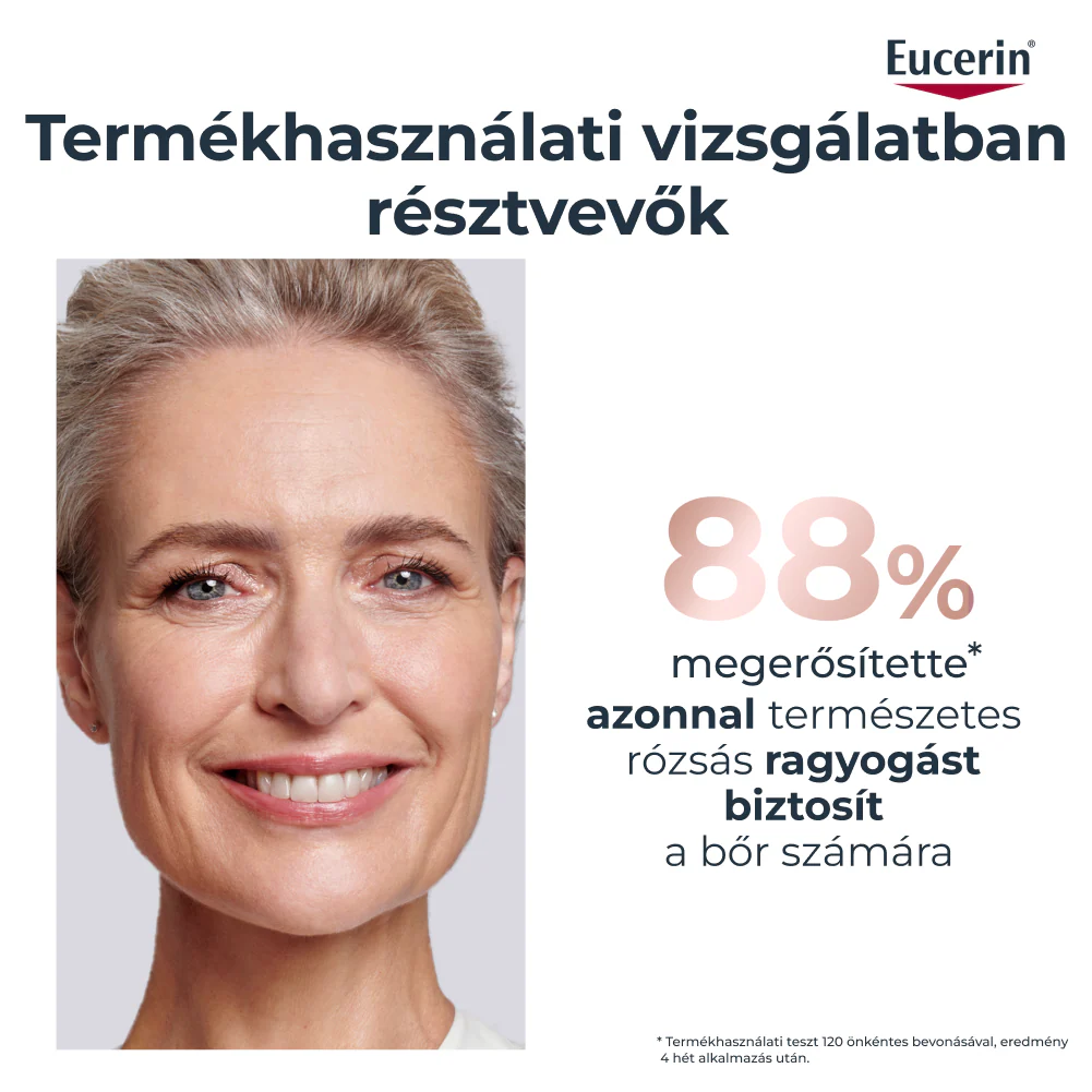 Eucerin Hyaluron-Filler + Elasticity, Bőrtömörséget regeneráló nappali arckrém Rose SPF30 50ml - Image 9