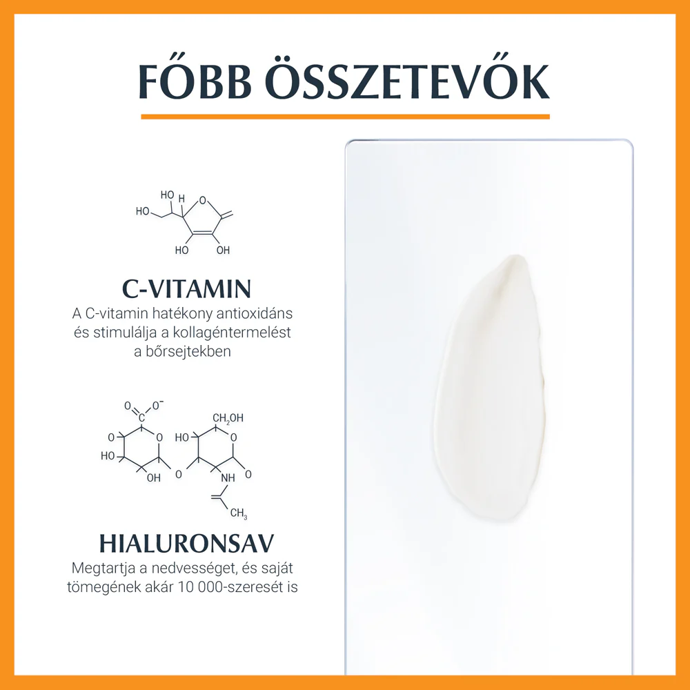 Eucerin Hyaluron-Filler C-vitaminos ránctalanító arcápoló koncentrátum 3x8ml - Image 5