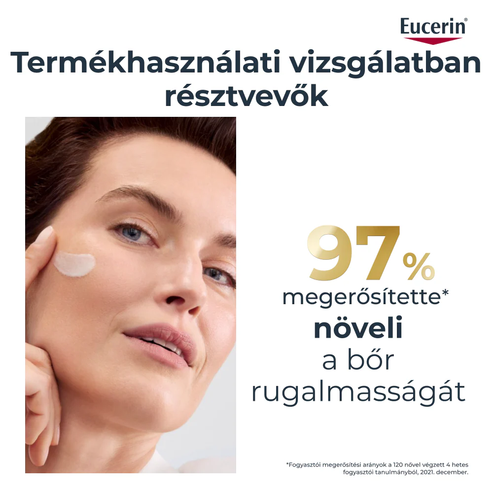 Eucerin Hyaluron-Filler + Elasticity Bőrtömörséget regeneráló nappali krém SPF15 50ml - Image 7