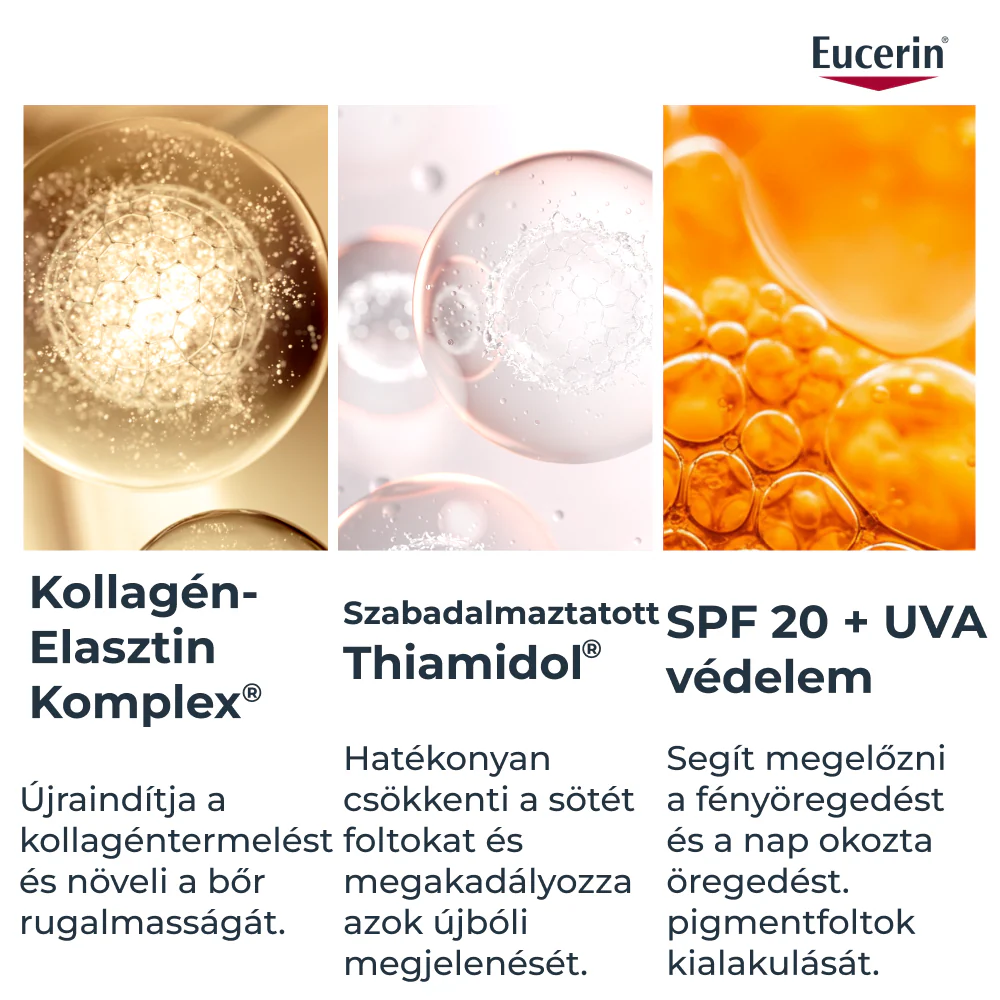 Eucerin Hyaluron-Filler + Elasticity Bőrtömörséget regeneráló szemránckrém 15ml - Image 5