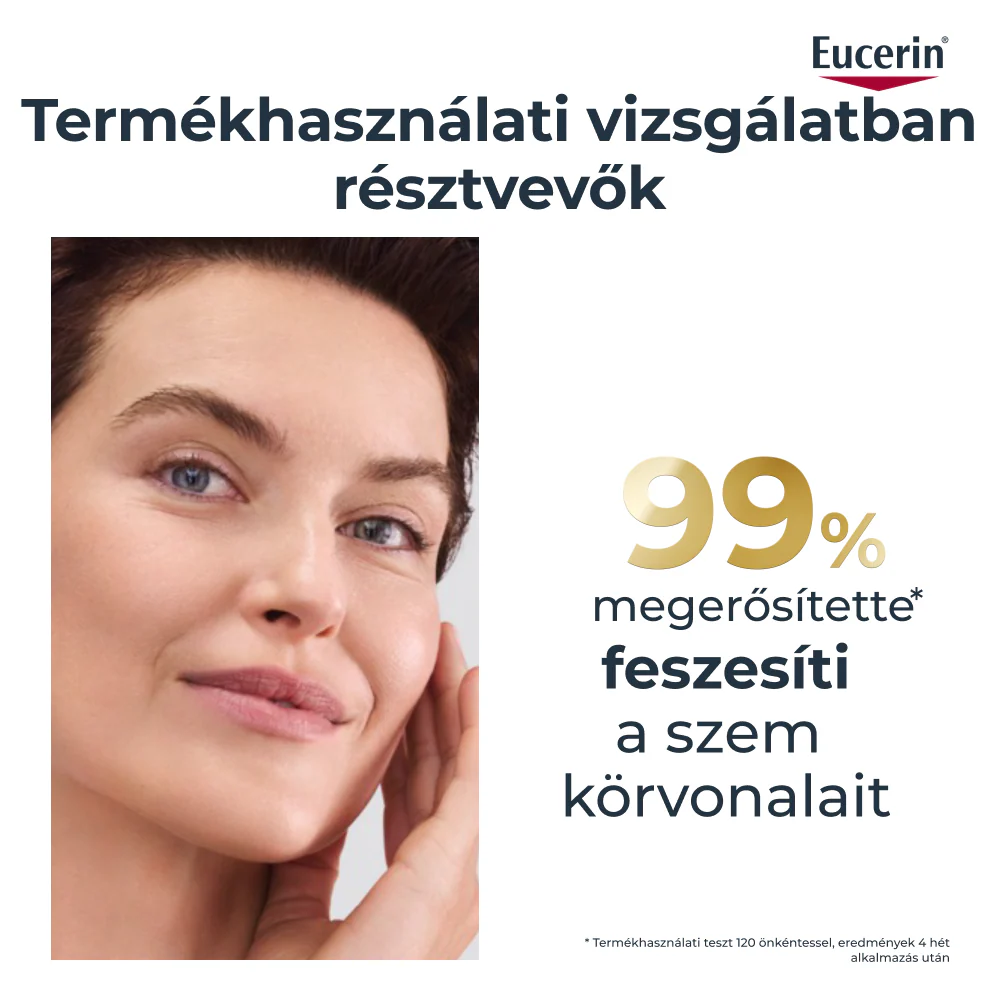 Eucerin Hyaluron-Filler + Elasticity Bőrtömörséget regeneráló szemránckrém 15ml - Image 7