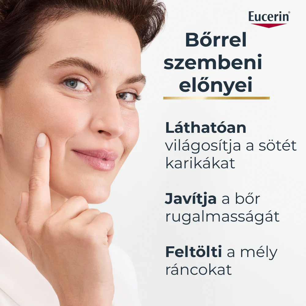 Eucerin Hyaluron-Filler + Elasticity Bőrtömörséget regeneráló szemránckrém 15ml - Image 9