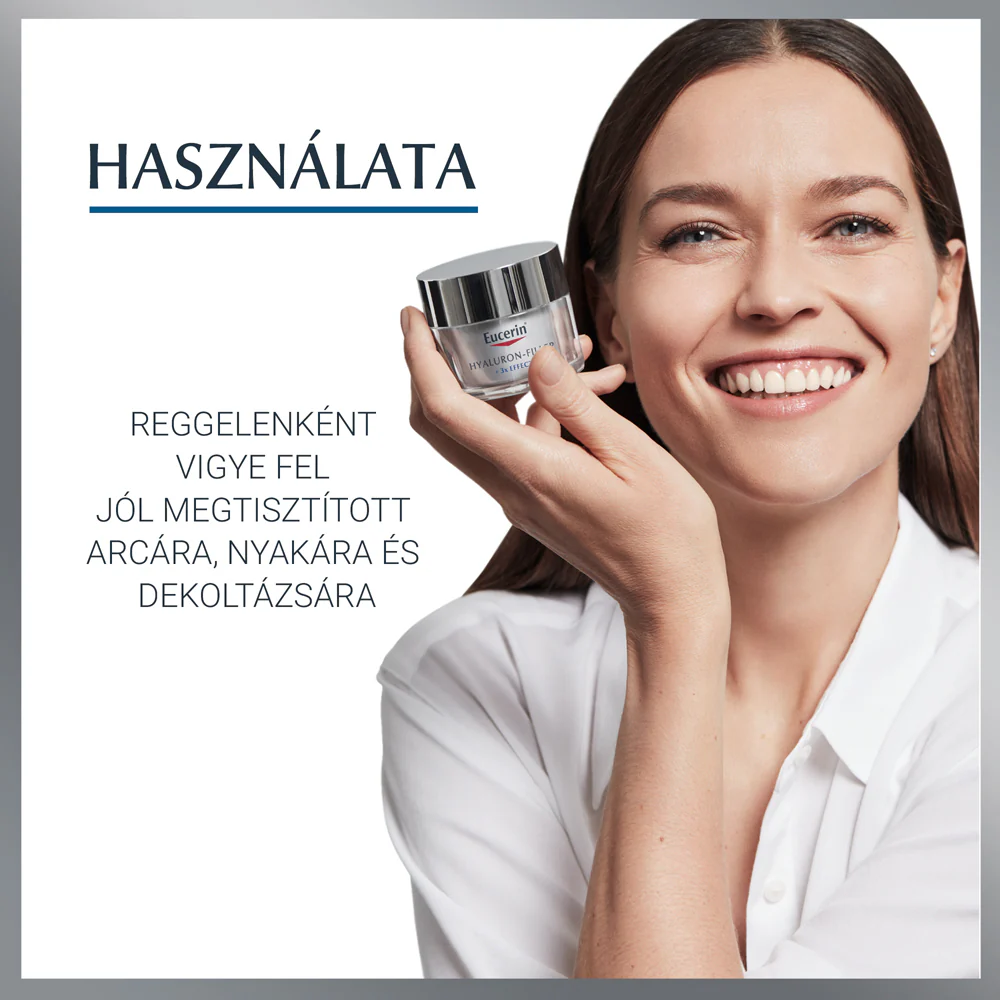 Eucerin Hyaluron-Filler Ráncfeltöltő nappali arckrém SPF30 50ml - Image 2