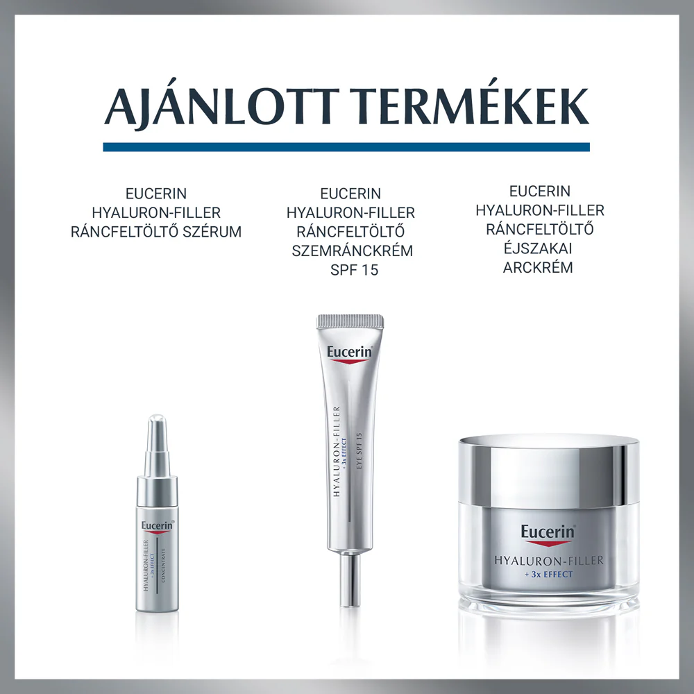 Eucerin Hyaluron-Filler Ráncfeltöltő nappali arckrém SPF30 50ml - Image 3