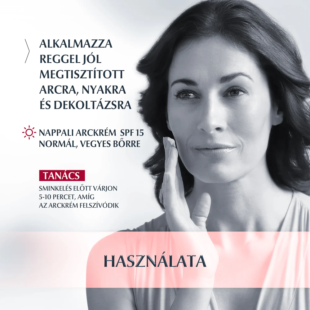 Eucerin Hyaluron-Filler + Volume-Lift Bőrfeszesítő nappali arckrém normál, vegyes bőrre 50ml - Image 2