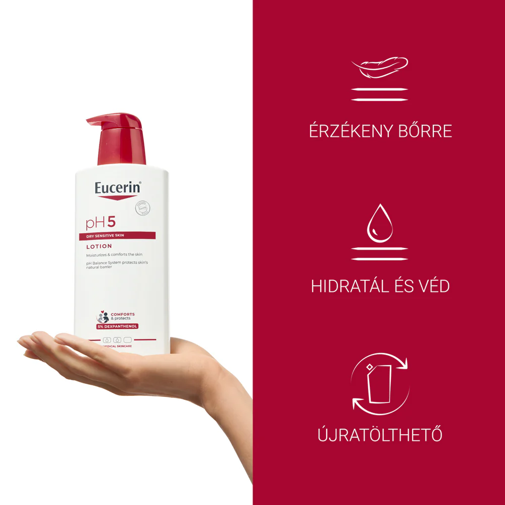 Eucerin pH5 Intenzív testápoló pumpás 400ml - Image 7