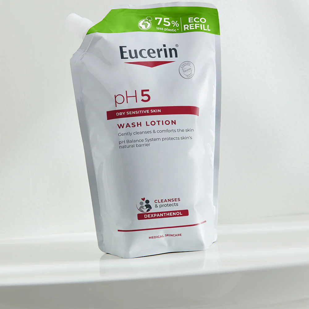 Eucerin pH5 Folyékony mosakodószer öko- utántöltő 750ml - Image 7