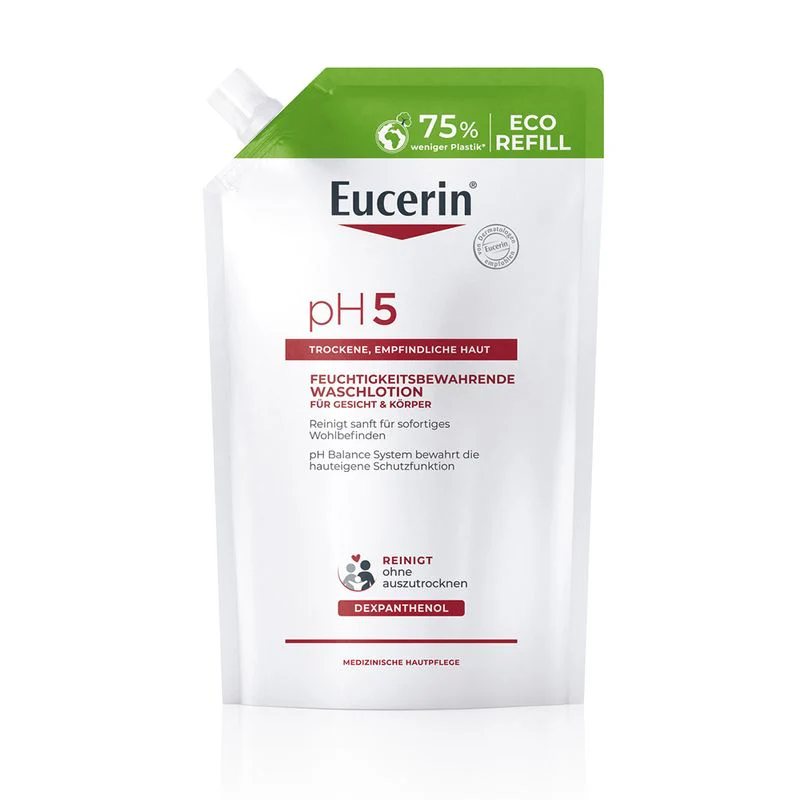 Eucerin pH5 Folyékony mosakodószer öko- utántöltő 750ml - Image 9
