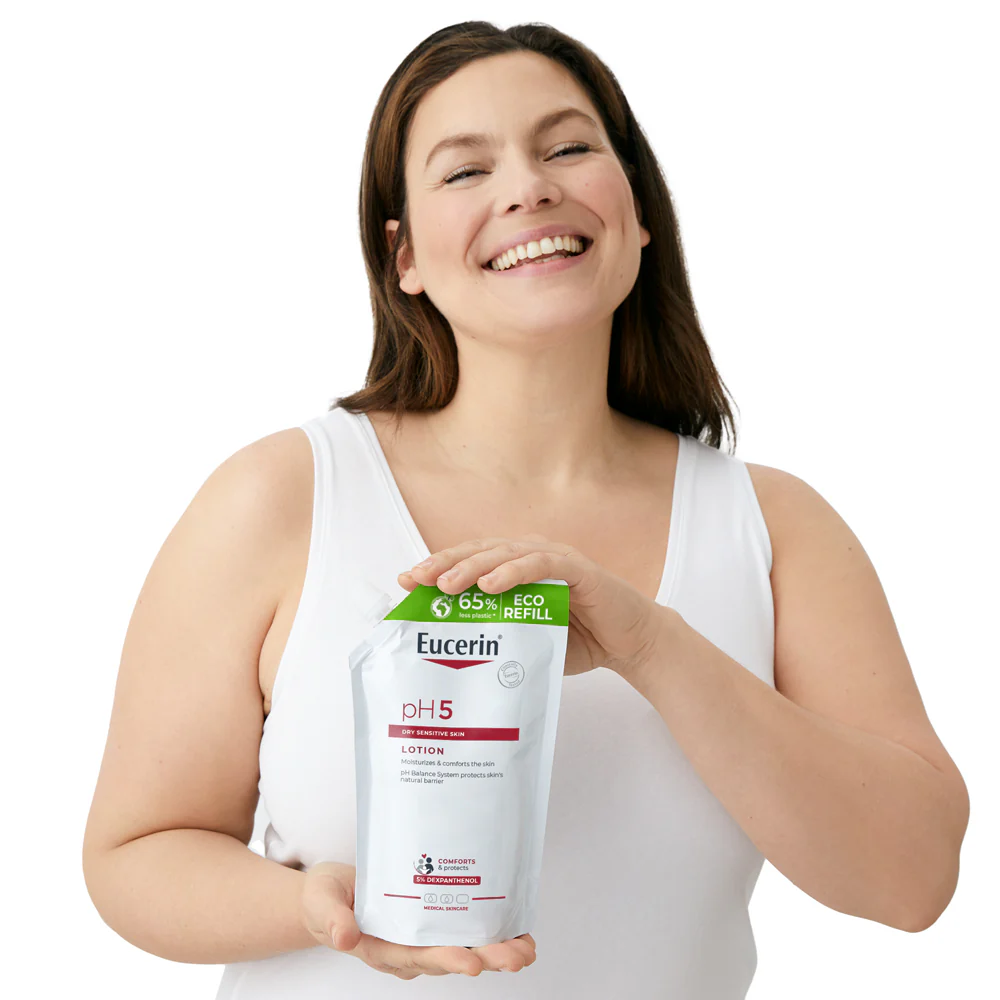 Eucerin pH5 Intenzív testápoló öko- utántöltő 400ml - Image 5