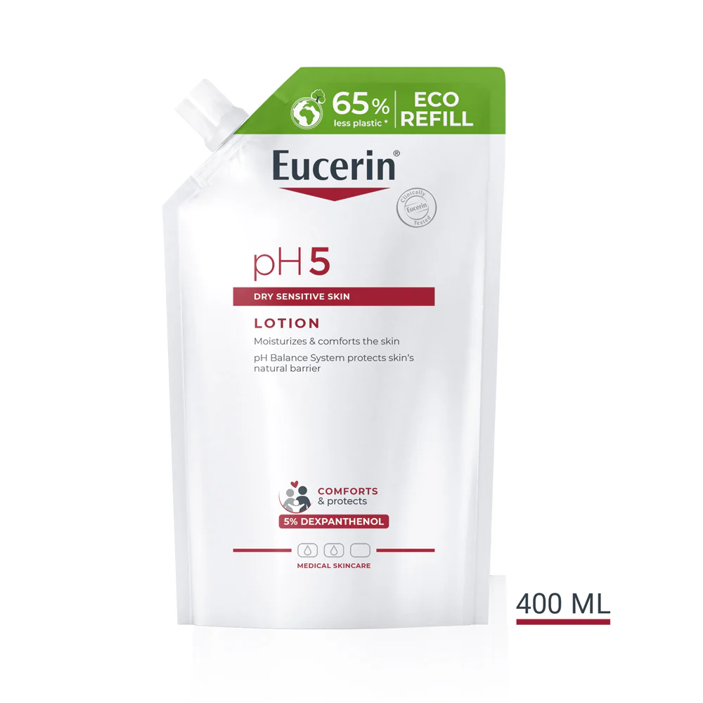 Eucerin pH5 Intenzív testápoló öko- utántöltő 400ml - Image 7