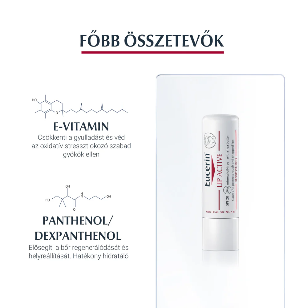 Eucerin pH5 Lip Aktiv ajakápoló 4,8g - Image 4