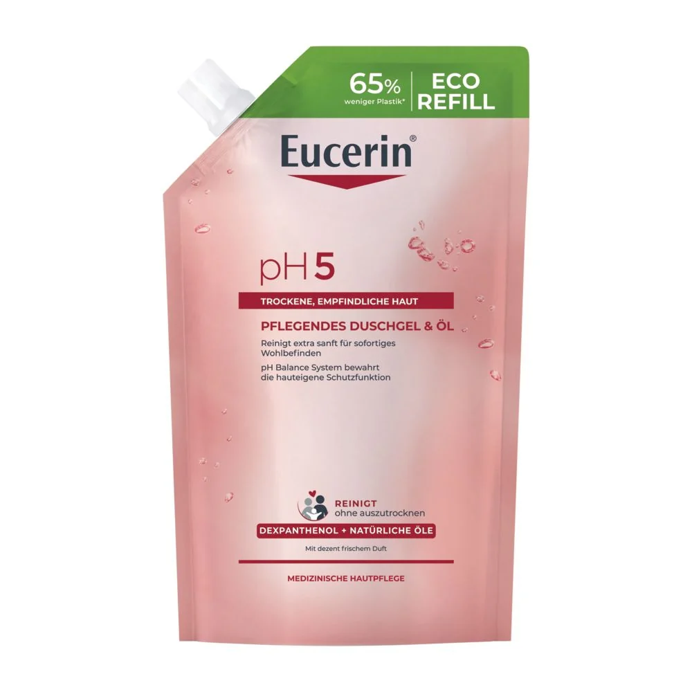 Eucerin pH5 olajtusfürdő gél öko utántöltő 400ml - Image 5