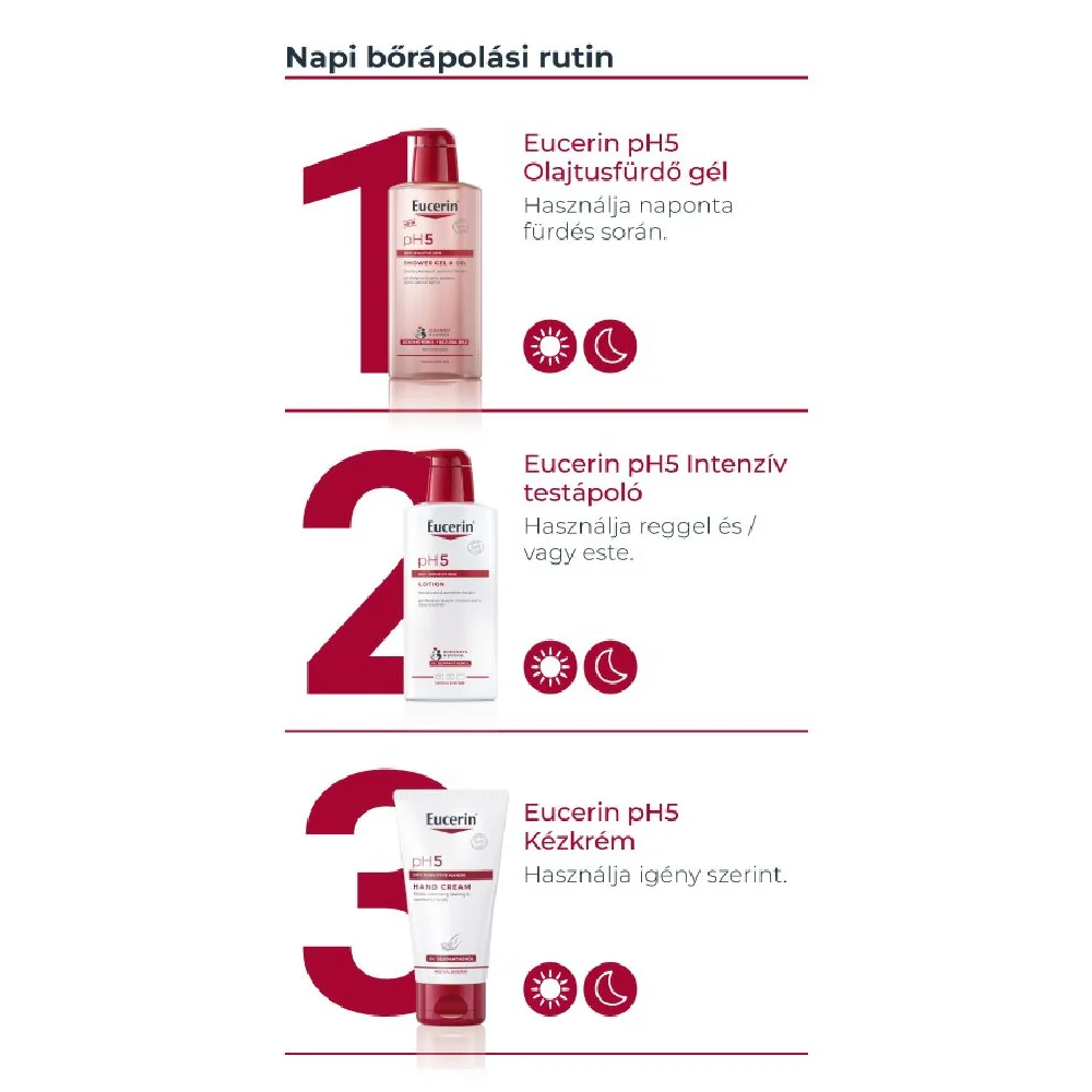 Eucerin pH5 olajtusfürdő gél pumpás 400ml - Image 3