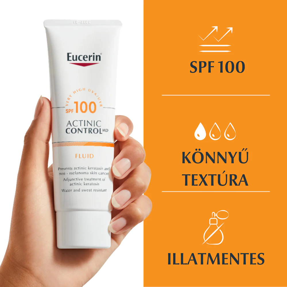 Eucerin Sun Actinic Control napozó fluid MD SPF100 80ml - Image 5