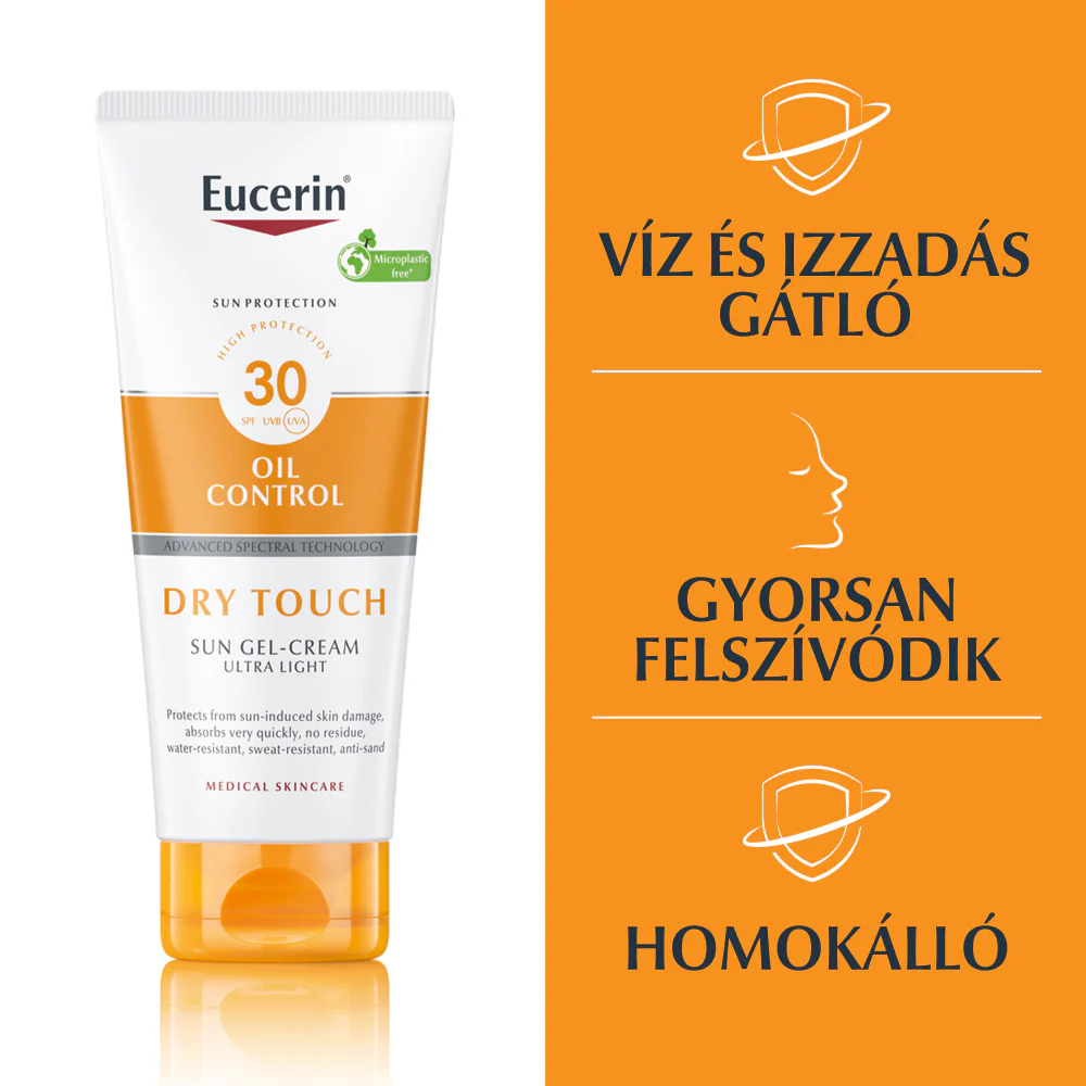 Eucerin Sun Oil Control Dry Touch Napozó krém testre SPF30 200ml - Image 6