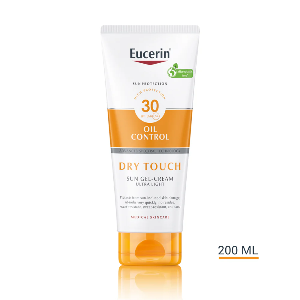 Eucerin Sun Oil Control Dry Touch Napozó krém testre SPF30 200ml - Image 7
