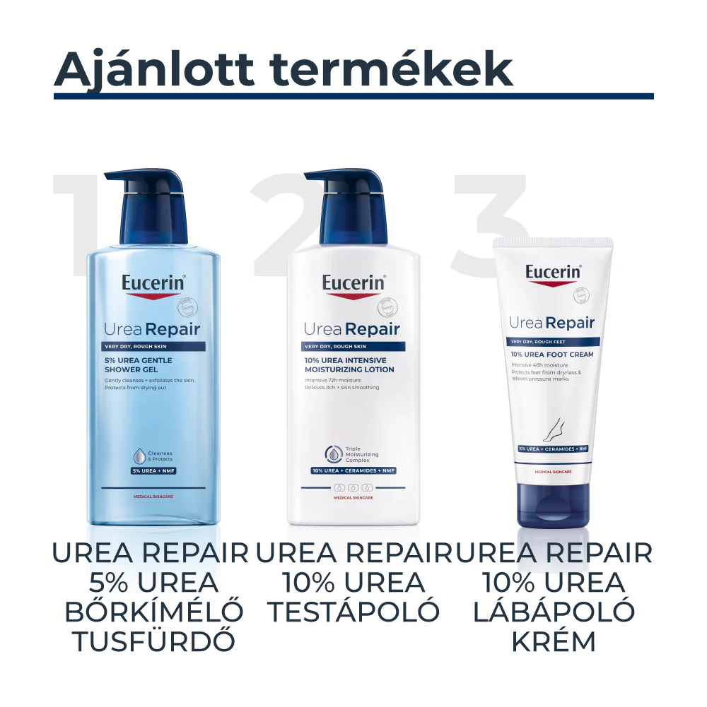 Eucerin UREA Repair PLUS 10% Urea lábápoló krém 100ml - Image 8
