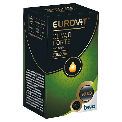 Eurovit Oliva-D Forte 3000NE kapszula 60 db - Image 2