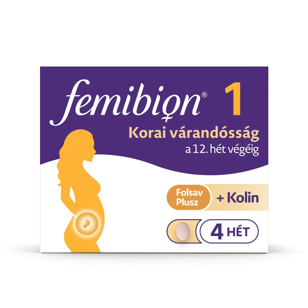 Femibion 1 Korai várandósság filmtabletta (4 heti adag) 28 db - Image 2